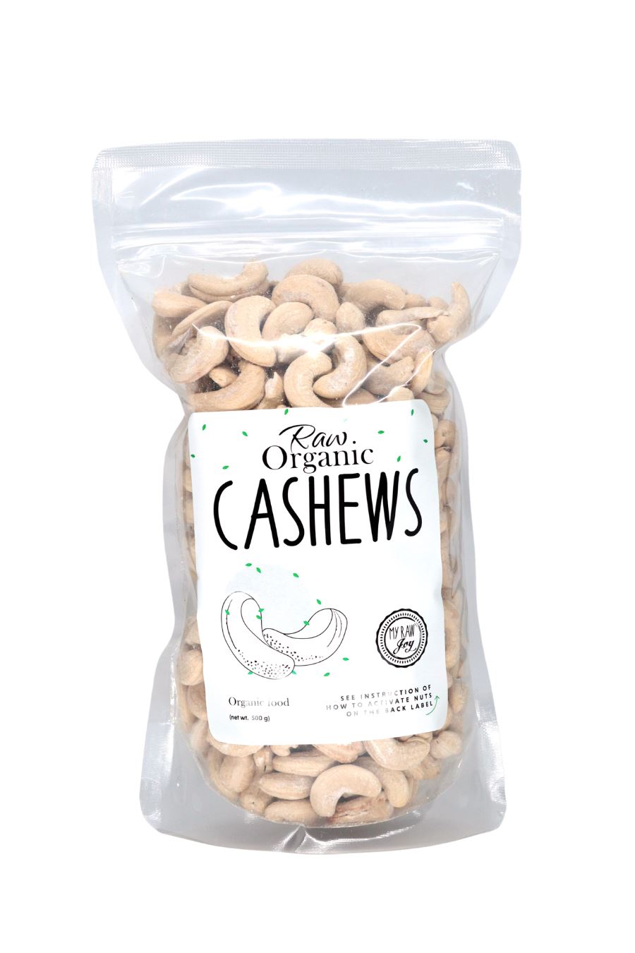 Bio Raw Organic Cashews SuperNut Bites MyRawJoy 