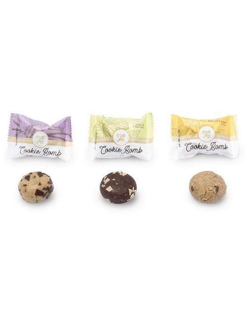 Cookie Bomb - Vanilla & Choc Nutritious Cookies MyRawJoy 