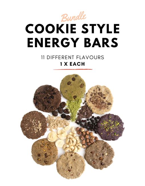 Flavour Mix Bundle - Cookie Style Energy Bars Nutritious Cookies MyRawJoy FLAVOUR MIX BUNDLE | 11 COOKIES - 1 OF EACH FLAVOUR 