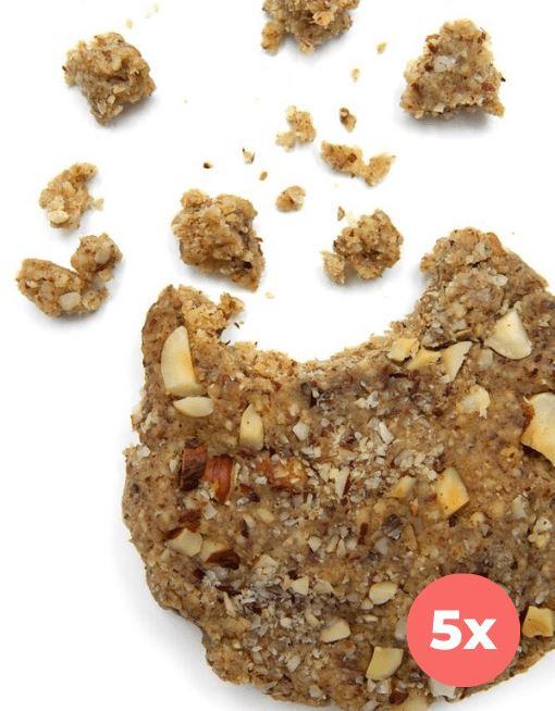 Raw Cookie - Hazelnuts Nutritious Cookies MyRawJoy 5 Cookie Bundle Deal | €2.73 per Cookie 