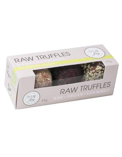 Raw Gourmet TRUFFLES- Blueberry-Lemon Mix Raw Gourmet Truffles MyRawJoy 