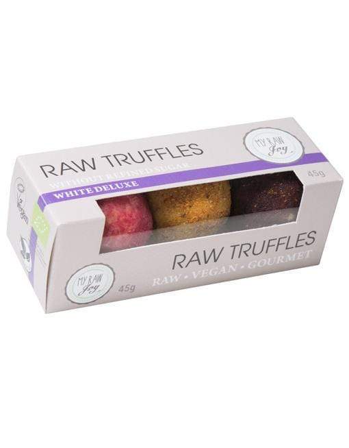Raw Gourmet TRUFFLES - White Deluxe Raw Gourmet Truffles MyRawJoy 