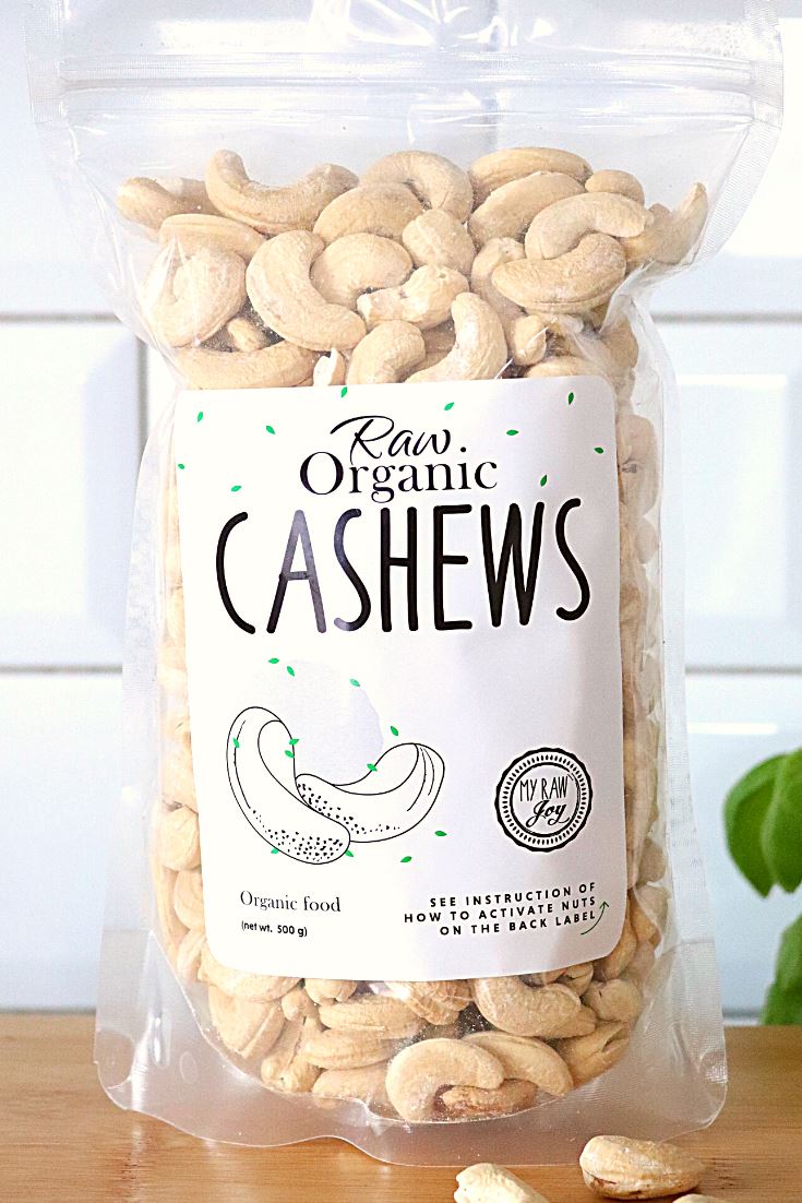 Raw Organic Cashews SuperNut Bites MyRawJoy 